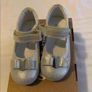 Naturino Silver Toddler Dress Shoes